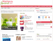 Tablet Screenshot of maviedefemme.com